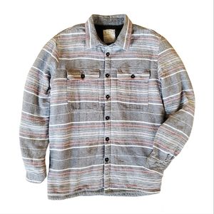 VSTR • Men's XL • Sherpa Lined • Button-Up • Premium Shirt Jacket